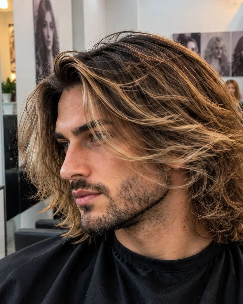 Men's textured crop